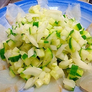 タイのカルパッチョ風サラダ